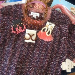 NWT VELVET BY GRAHAM & SPENCER KNITTED TOP 🌸🌸🌸